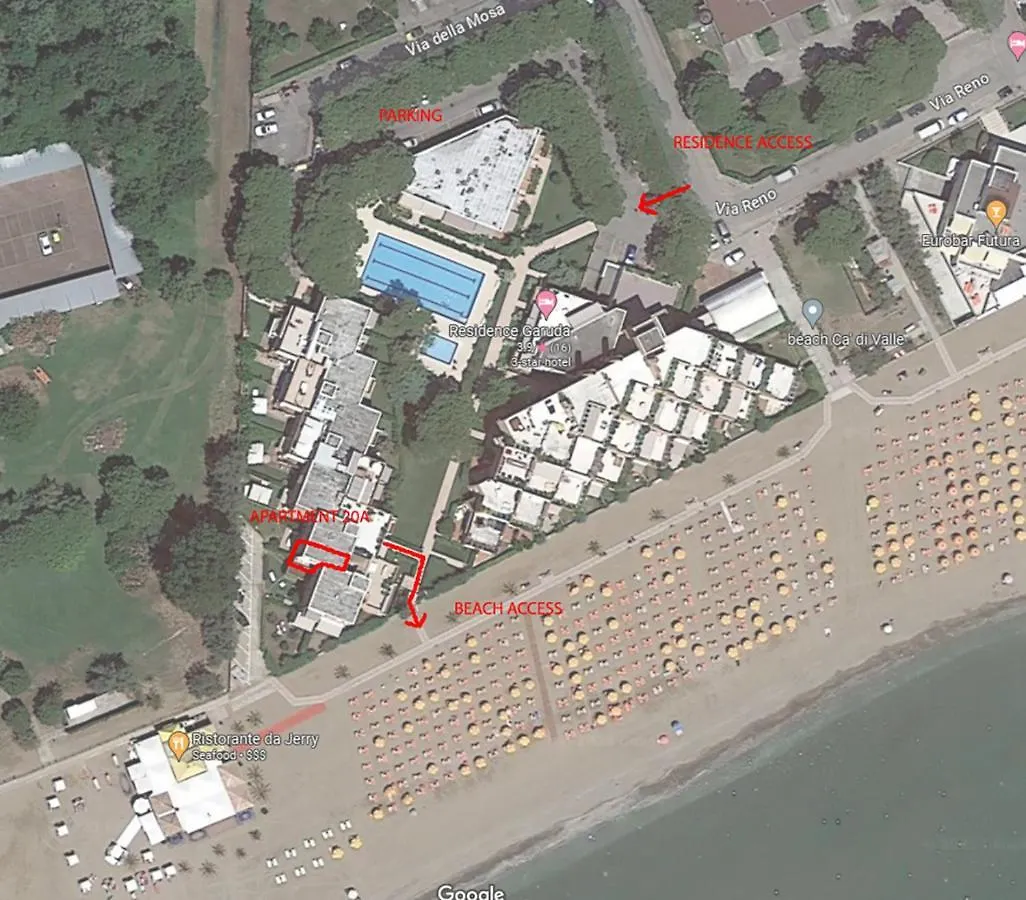 Apartmán Appartamento Garuda20 Cavallino-Treporti Itálie